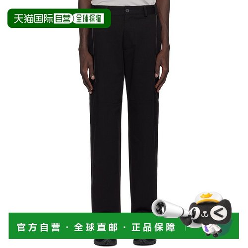 1h可退 潮奢 GR10K 男士 独家发售黑色滚边工装裤 AG111X51DBCOTT
