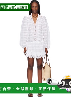 1h可退 潮奢 ISABEL MARANT 女士 白色 Preya 连衣裙 RO0952FAD1J