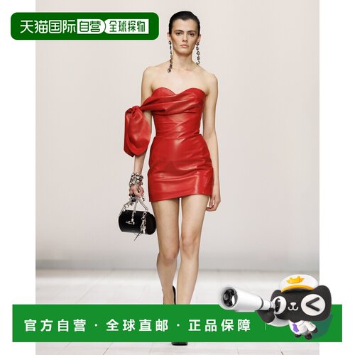 Givenchy 纪梵希 女士 蝴蝶结紧身胸衣迷你连衣裙 BW22XR61UJ
