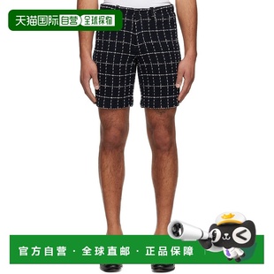 Sui 安娜苏 短裤 潮奢 M112 Windowpane Anna 海军蓝 1h可退 男士