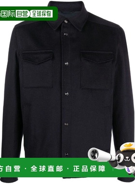 HERNO 男士夹克 33318GI000312U9200 CO 黑色 衬衫式休闲夹克