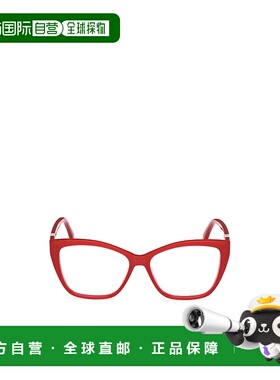 MAX MARA 女士眼镜 MM503666A SS2024 红色 全框平光镜