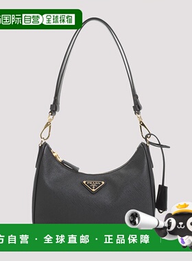 PRADA 女士单肩包 1BC204VQOMNZVF0632 SS2025 黑色手提包