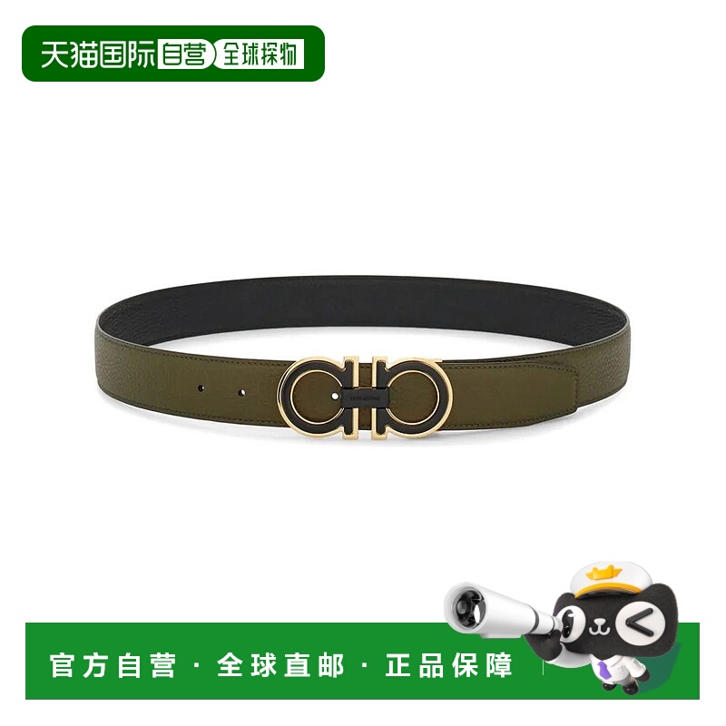 1h可退 SALVATORE FERRAGAMO 男士腰带 67A2540780266 SS2025牛皮