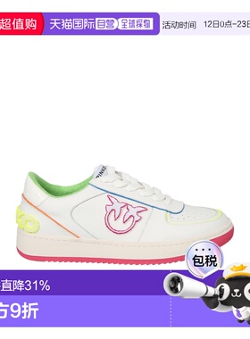 PINKO 女士运动鞋 1H2110Y853ZW5 SS2022 白色 Bondy 1 lace-up s