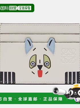 1h可退 潮奢 LOEWE 罗意威 女士 x Louis Wain Cats 皮革卡套卡包