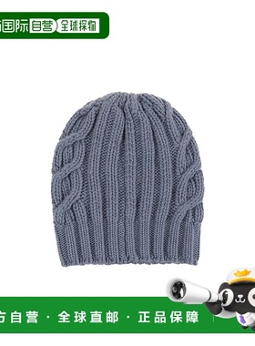 HERNO 女士帽子 BER0005DR701999145 AW2024 灰色 罗纹针织帽子