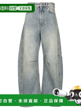 LOEWE 女士牛仔裤 S359Y11XEH6395 SS2026 蓝色 BARREL JEANS