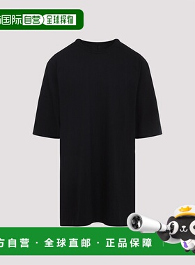 RICK OWENS 男士T恤 RU02E1274JA09 AW2025 黑色 JUMBO SS T-SHIR