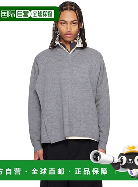 1h可退 潮奢 Craig Green 男士 灰色 Flag Knit 毛衣 CGSS25CKNJU