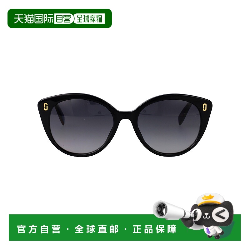 1h可退 MARC JACOBS 女士太阳镜 MJ1120S807 SS2025 黑色 MJ 1120
