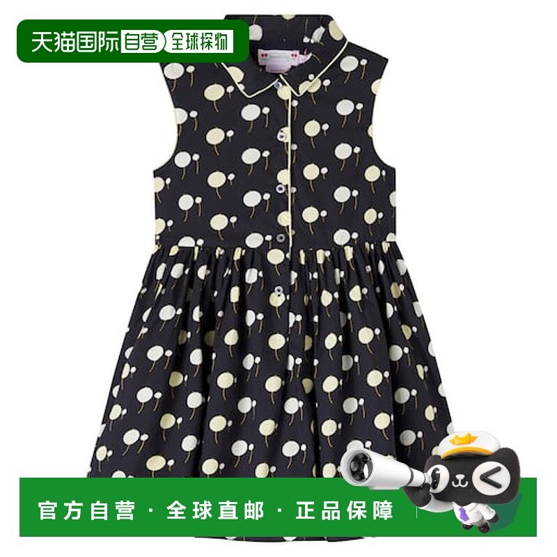 1h可退 潮奢 Bonpoint 女童 Anne 印花棉质连衣裙童装