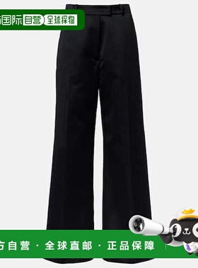 1h可退 潮奢 The Frankie Shop 女士 Brickell 缎面阔腿裤