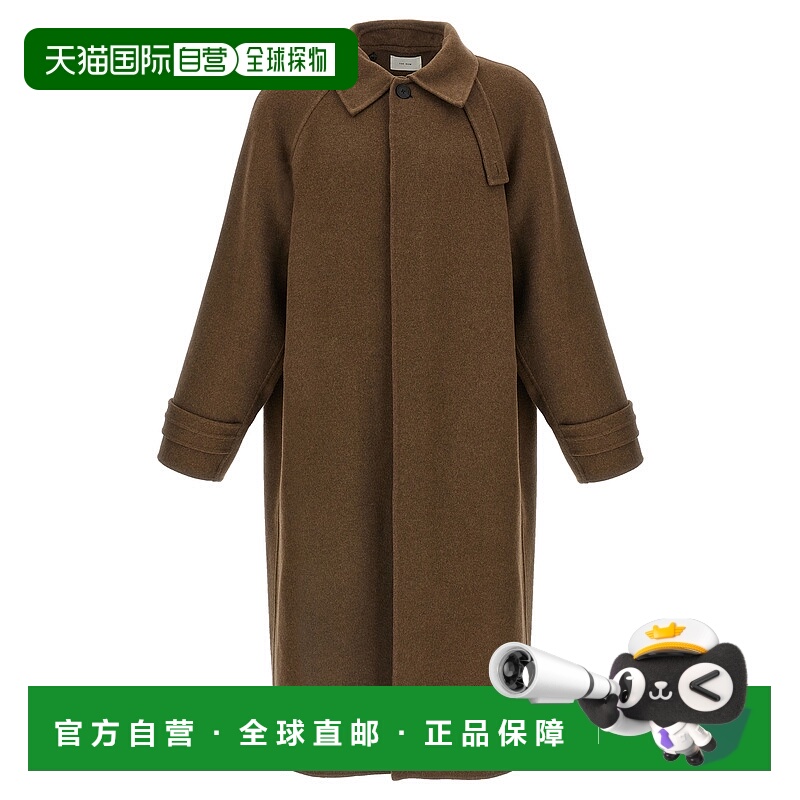 1h可退 THE ROW 男士大衣 1175W4252OTT AW2025 棕色 'Kenet' coa