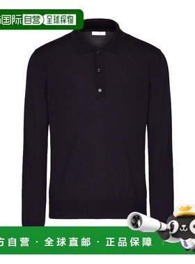 VALENTINO 男士T恤 4V3KP02H9Y8598 SS2024 黑色 VLOGO 标志刺绣