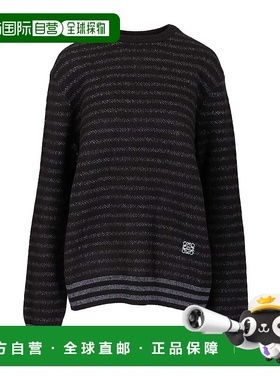 LOEWE 男士针织衫 H526Y14KMA9602 AW2025 蓝色 Wool Sweater毛衣
