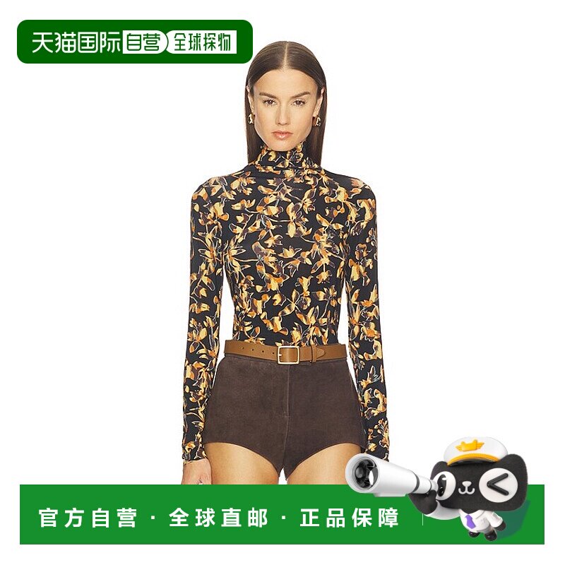 1h可退 潮奢 ULLA JOHNSON 女士 Aurelia 针织长袖高领上衣 FA250