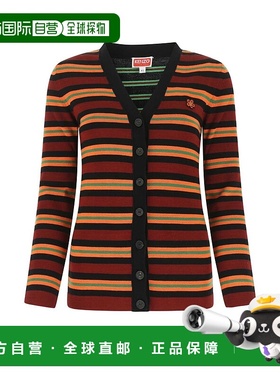 KENZO 女士针织衫 FC62CA3373CC23 AW2022 黑色开衫