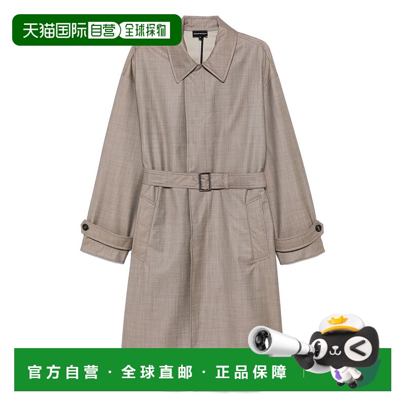 1h可退 EMPORIO ARMANI 男士大衣 EM000662AF14151F1046阿玛尼