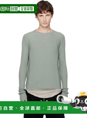 1h可退 潮奢 rick owens 瑞克 欧文斯 男士 灰色 Concordians Rib