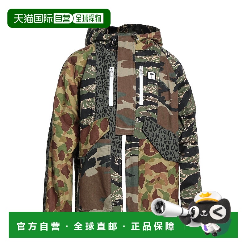 1h可退 潮奢 Palm Angels 棕榈天使 男士 夹克 brown棕色 舒适时