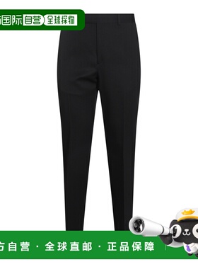 CELINE 男士休闲裤 2P96A092D38NO AW2024 黑色直筒裤