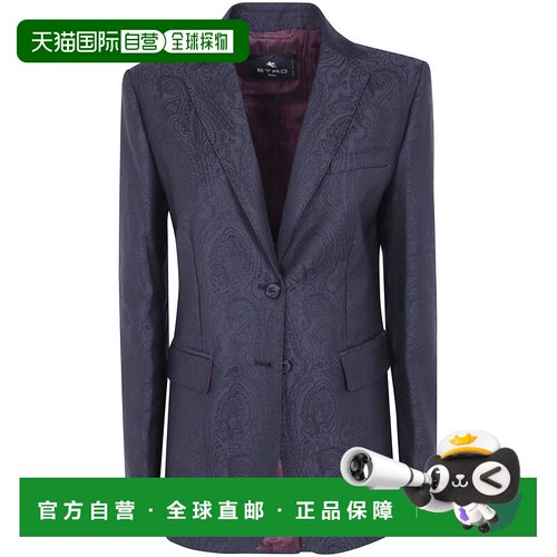 ETRO 女士外套 WRCA003499TJ218N0799 AW2026 黑色
