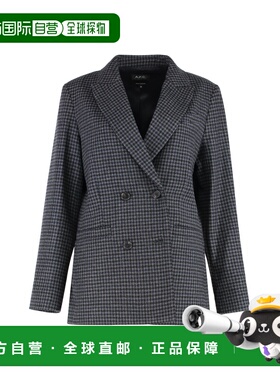 A.P.C. 女士西服 WOARZF03212LAD AW2025 蓝色 Lucy double breas