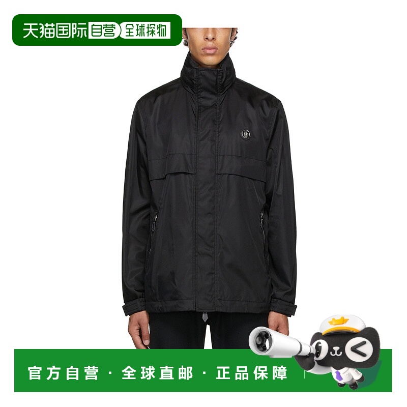 BURBERRY 男士夹克 8044023BLACK SS2023 黑色 连帽休闲夹克