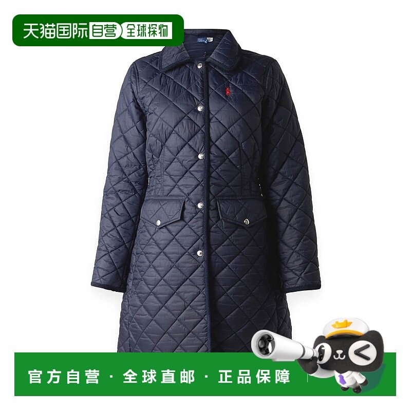 1h可退 polo ralph lauren 女士 羽绒服长款棉服