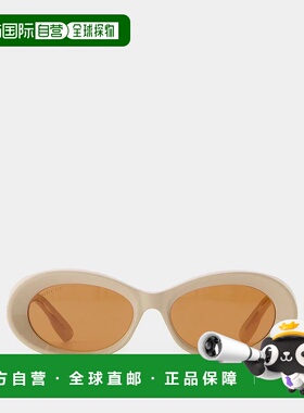 GUCCI 女士眼镜 GG1527S AW2024 浅棕色 Gucci Gg1527S Sunglasse