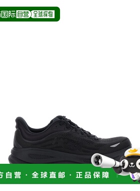 1h可退 潮奢 Hoka One One 男士 'Bondi 9' Maxi on the 黑色低帮