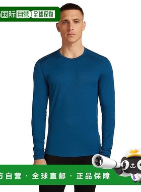 ICEBREAKER Merino 200 Oasis Crewe 长袖底层保暖衣 男士户外