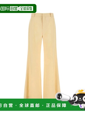 CHLOÉ 女士休闲裤 CH25UPA15434223 SS2025 黄色 PA15