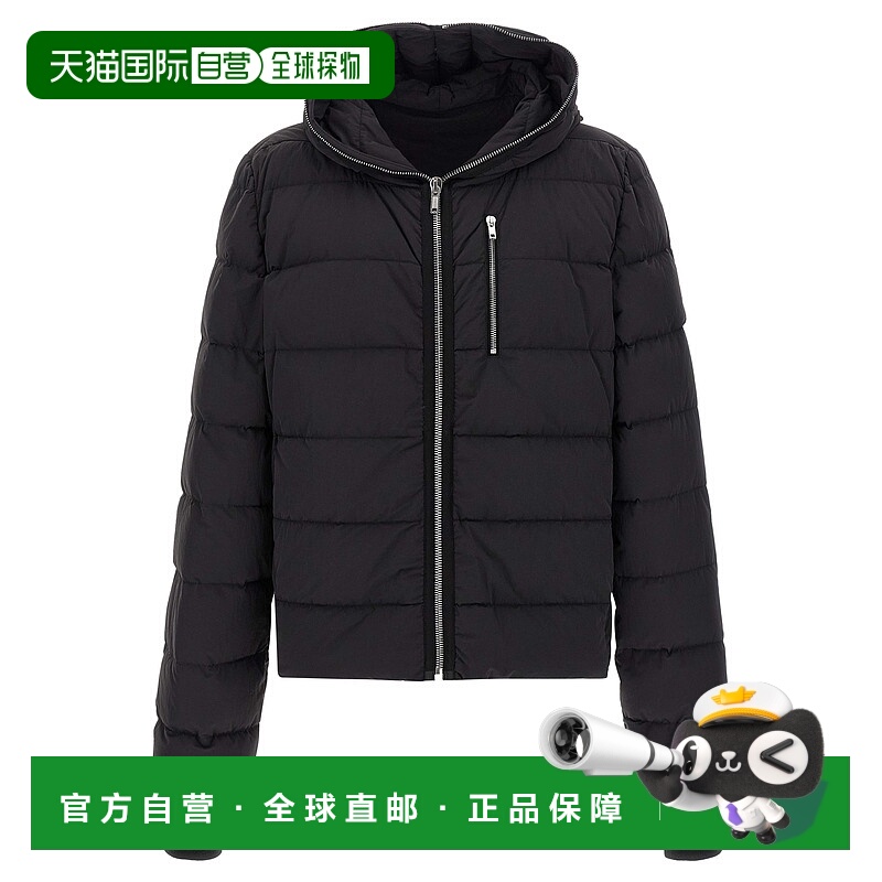 RICK OWENS 男士夹克 RU02E1722MTD109 AW2025 黑色