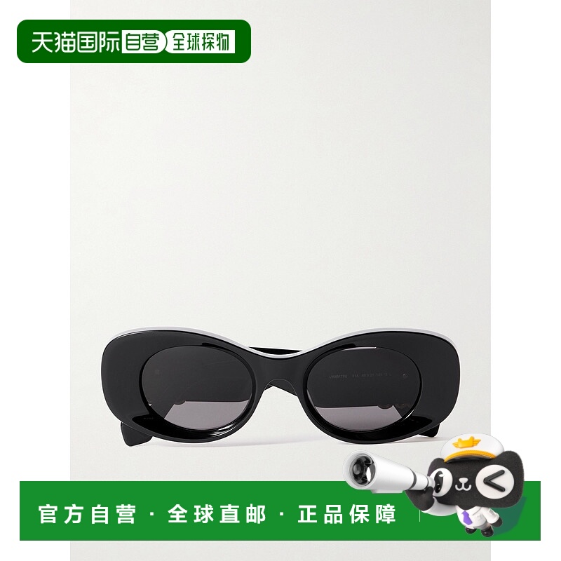 1h可退 潮奢 LOEWE 罗意威 女士 Anagram 大号猫眼醋纤太阳眼镜 L