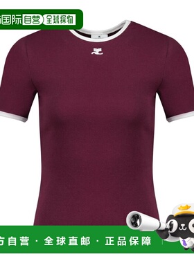 1h可退 潮奢 Courreges 女士 Heritage 圓領 T 卹 125JTS017JS020