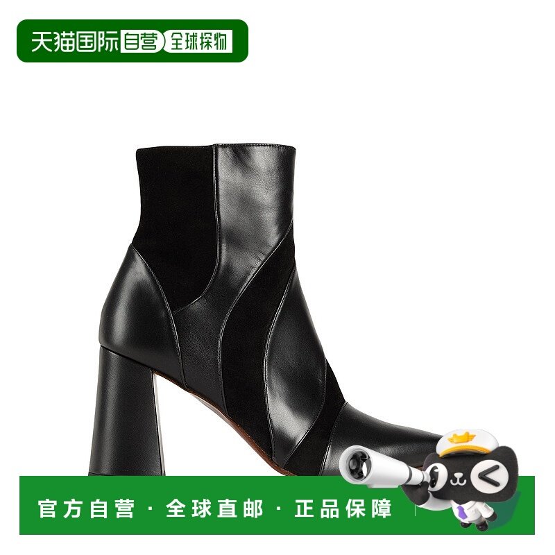 1h可退 潮奢 Chie Mihara 女士 脚踝靴 black黑色 舒适时尚