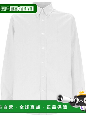 GIVENCHY 男士衬衫 BM60Y11557100 SS2024 白色