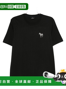 1h可退 潮奢 Paul Smith 男士 By and Polos T恤黑色T恤 M2R011RT