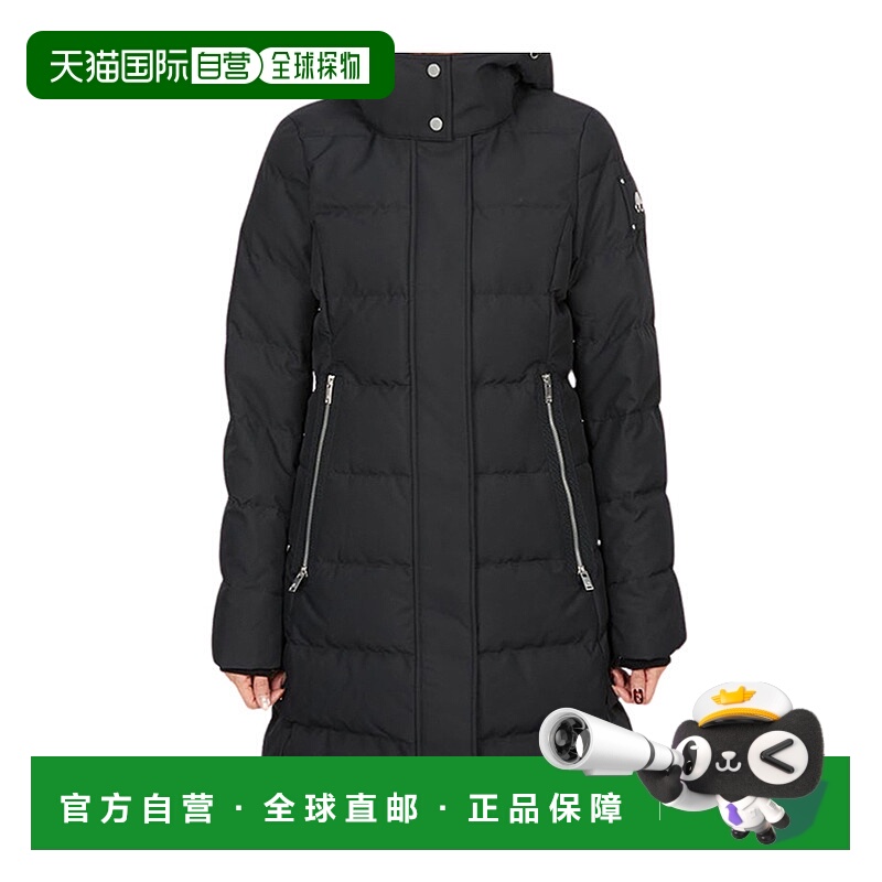 1h可退 MOOSE KNUCKLES 女士大衣 M35LP222292 AW2025 黑色