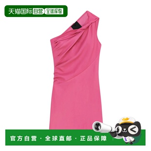 粉红色 GIVENCHY AW2022 BW21CY619R675 不对称迷你连 女士连衣裙