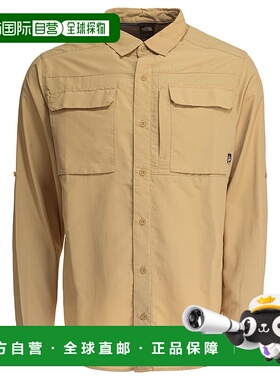 THE NORTH FACE 男士衬衫 NF0A4T184FS1 SS2025 浅棕色