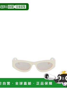 FENDI 女士眼镜 FE40177U25G CO 白色太阳镜