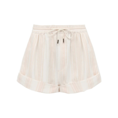CHLOÉ 女士短裤 25ASH020826A0 AW2025 白色