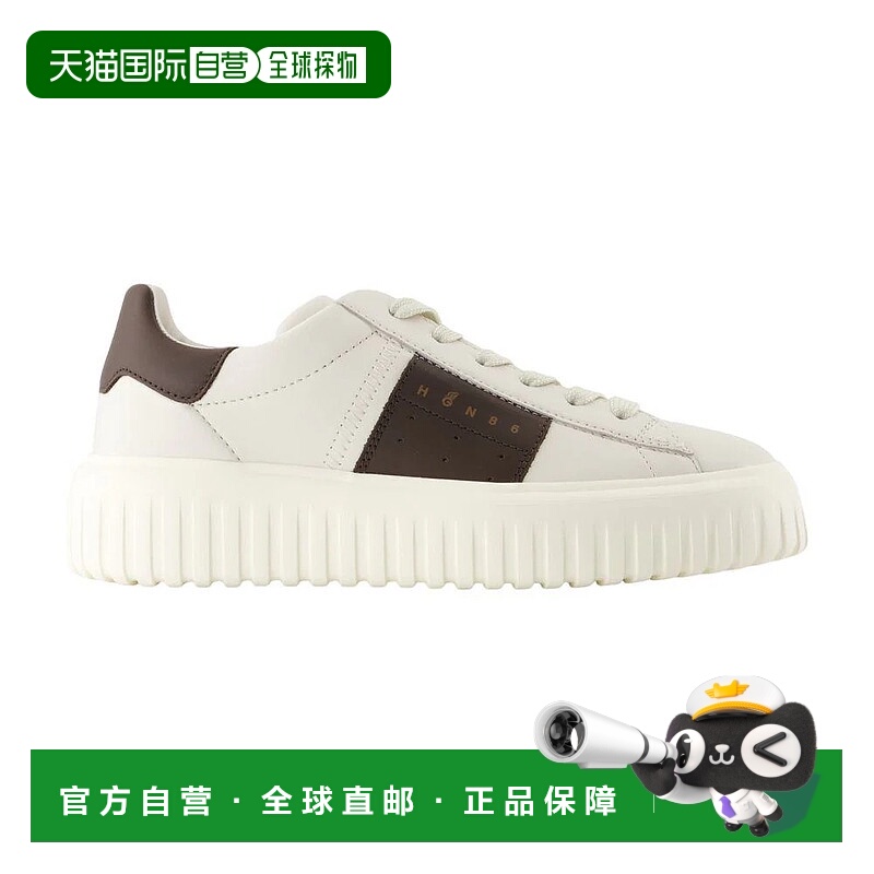1h可退 HOGAN 男士运动鞋 HXM6450FO70UAI AW2025 白色 Hogan H S