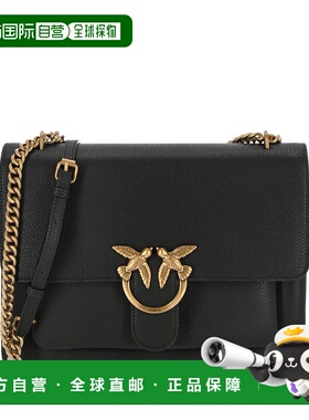 PINKO 女士斜挎包 104527A29QZ99Q CO 黑色 Love Soft Big Pelle