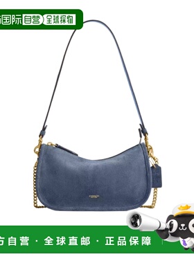 COACH 女士斜挎包 CDD78B4LD SS2026 蓝色 Waverly 单肩包