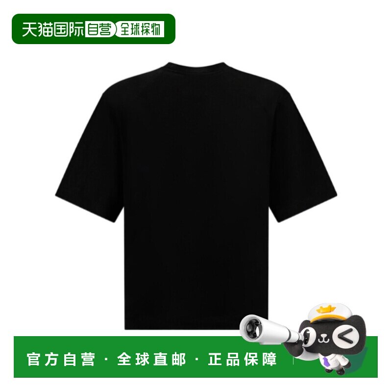 HERNO 男士T恤 JG00072UL521329300 CO 黑色 短袖T恤图片