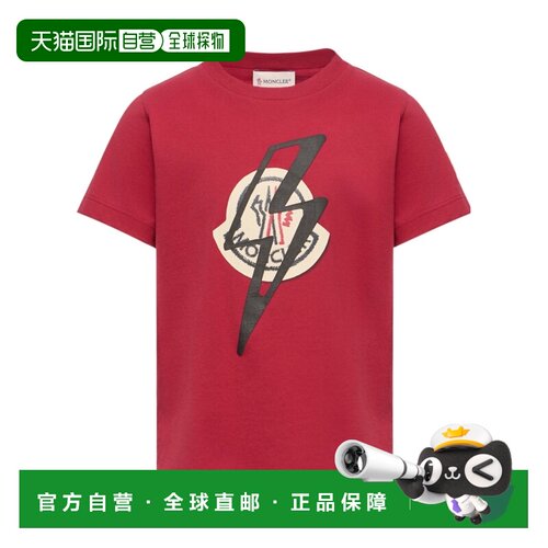MONCLER 男童T恤 L29548C0002389AFV456 AW2026短袖